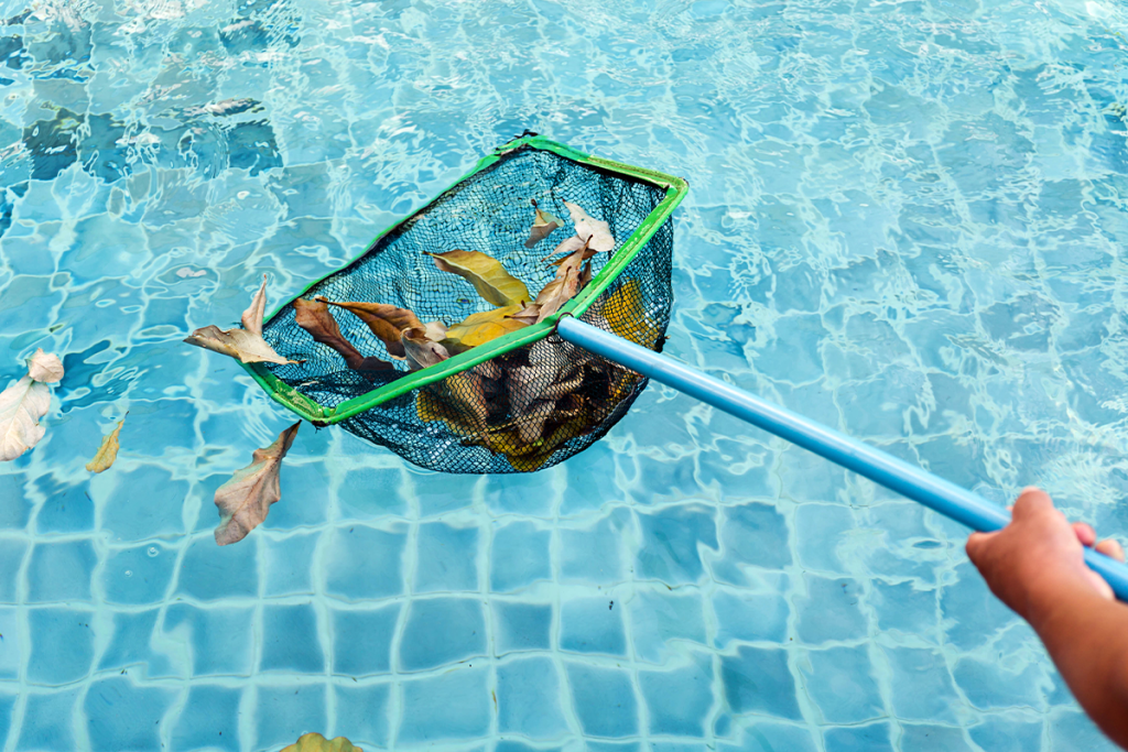 Who is responsible for swimming pool maintenance in single-family and multifamily residences