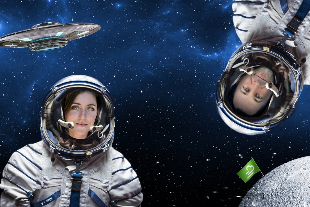 Sheehan Mitchell (left) and Scott Moseley (right) float down from space to tell us about their time with Yardi Breeze