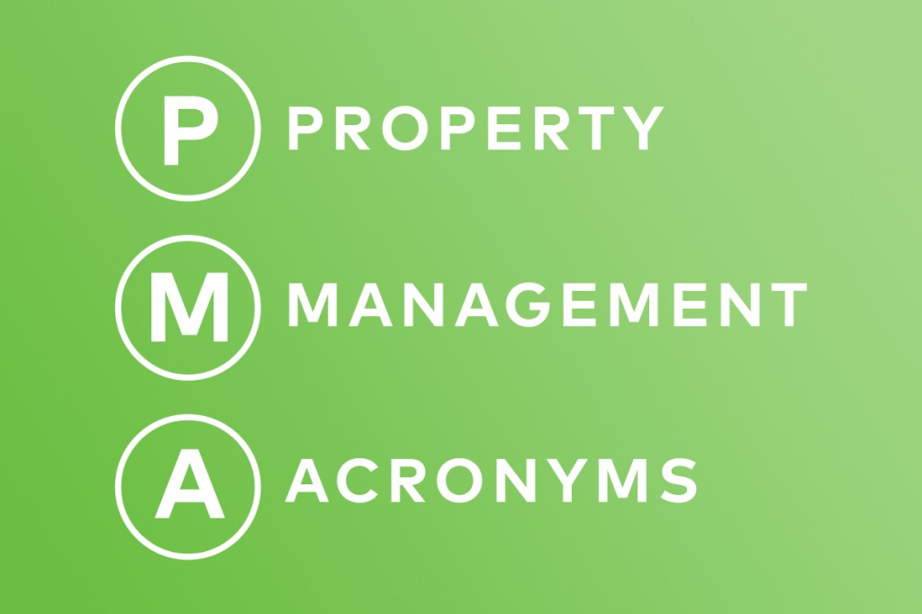 Property management acronyms
