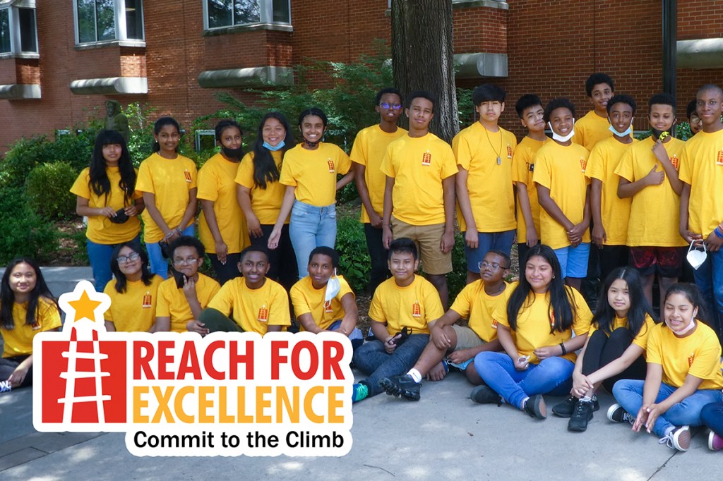 The students of Reach for Excellence