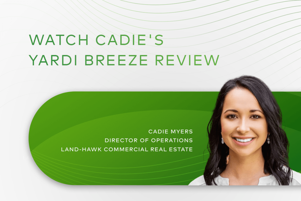 Watch Cadie Myers' Yardi Breeze Review