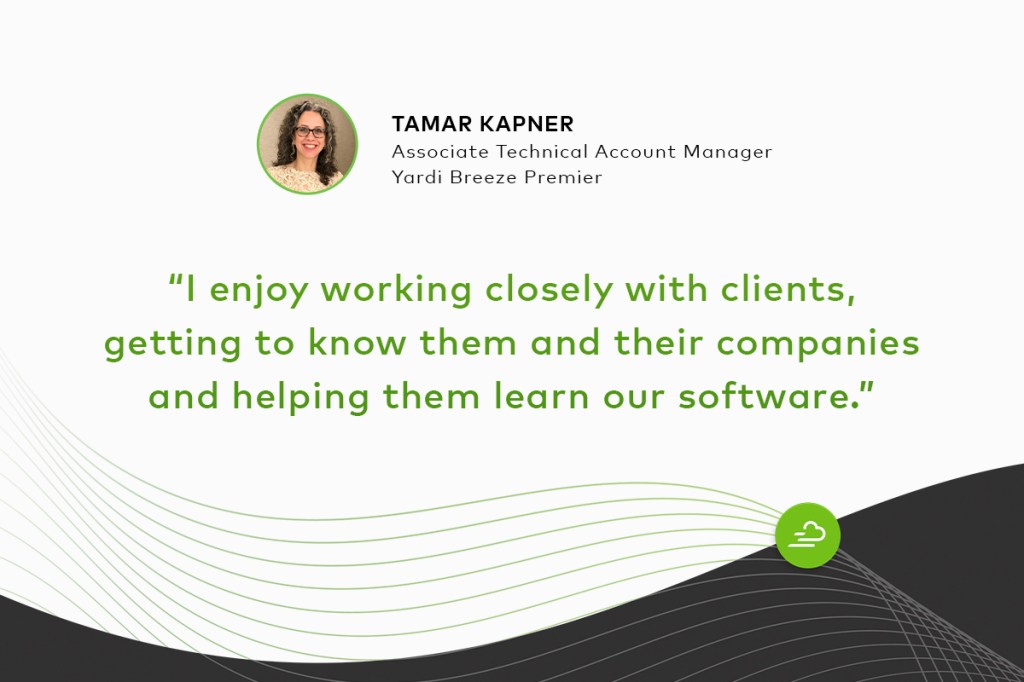Tamar Kapner: Yardi Employee Profile