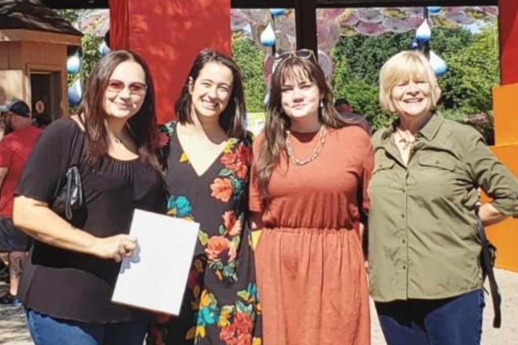 Four women of the Cleveland Zoological Society