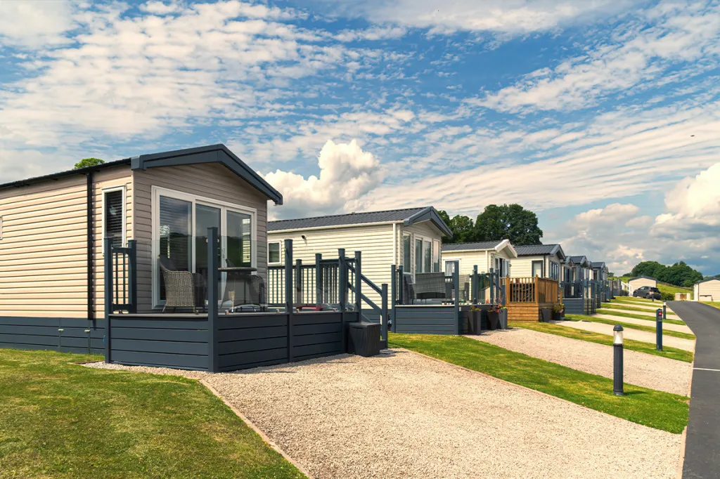 Manufactured houses, exterior